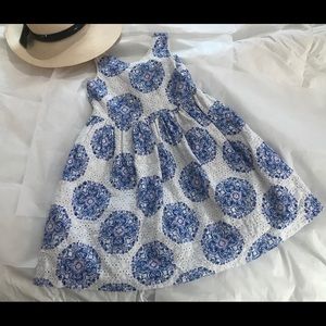 Janie and Jack Eyelet dress size 6